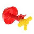 10 Pcs Premium Chicken Waterer Cups Poultry Goose Birds Pigeon Water Bowls