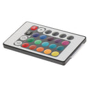 Remote Controller 24 Keys for Multicolor RGB LED Strip Lights, Wireless 360 Degrees Controllable Through Wall / Obstacle