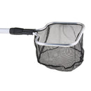 Square Handle Fishing Nets Stainless Steel Extensible Foldable Pole Handle Fishing Net Durable