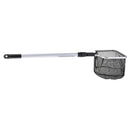 Square Handle Fishing Nets Stainless Steel Extensible Foldable Pole Handle Fishing Net Durable
