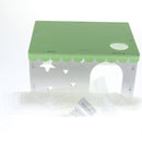 Hamster House Nest Hut Small Animal Mouse Hideout Cage Gerbil Nest Cave Cabin 27x18x14cm