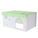 Hamster House Nest Hut Small Animal Mouse Hideout Cage Gerbil Nest Cave Cabin 27x18x14cm
