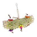 Pet Bird Parrot Bite Toy Wood Blocks Hanging Cage Pendant Decoration