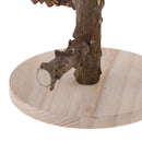 Portable Wooden Bird Parrot Desk Stand Training Stand Perch Stand Game Frame