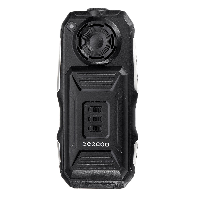 GEECOO Power Monster 2.4 Inch 5000mAh Power Bank With FM Flashlight Dual Camera Dual SIM Card  Dual Standby Feature Rggged Phone