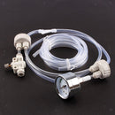 DIY Aquarium Planted Tank CO2 System Kit Tube Valve Guage Bottle Cap, Provide