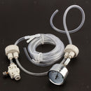 DIY Aquarium Planted Tank CO2 System Kit Tube Valve Guage Bottle Cap, Provide