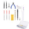 3D Printer DIY Full Sander Tools Kit with Tweezers+Mini Scissors  for Clean Out Nozzle Filament