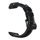 KALOAD Luxury Genuine Leather 225mm Smart Watch Strap Band Accessorries For Garmin Fenix 5x