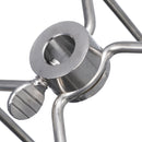 2Pcs BBQ Stainless Steel Spit Fork Chicken Grill BBQ Stick Fork Rotisserie Barbecue Accessories