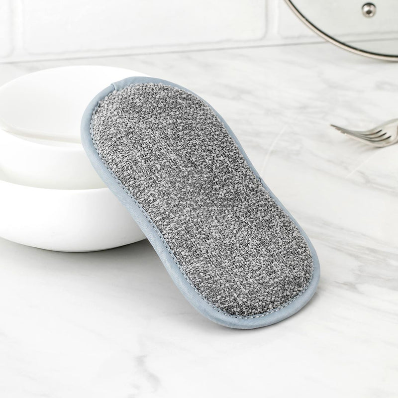 2Pcs Gray Jordan Judy Double-Sided Dishwashing Brush Cleaning Brushes Kitchen Dish handle Washing Tool from XiaoMi YouPin