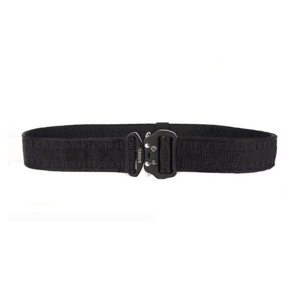 125cm ENNIU MH04G Pure Aluminum Buckle Heavy Duty Tactical Belt 3.8cm Nylon Waist Belts Quick Release Inserting Buckle Leisure Belt