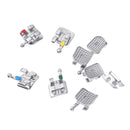 10Pcs Dental Metal Orthodontic Mini Roth Bracket Slot 0.022 3-4-5 Hooks