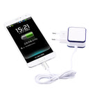 Bakeey 3.1A Dual Micro USB Port LED Fast Charging EU Plug Adapter Charger for Xiaomi HUAWEI Honor HTC