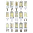 E27 E14 B22 G9 GU10 6W 69 SMD 5050 LED 450Lm Pure White Warm White Natural White Corn Bulb AC220V