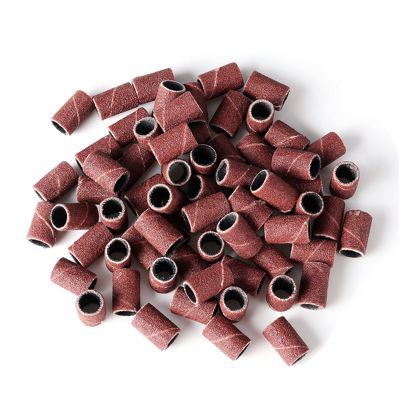 300pcs D7.7mm 80 120 180 Grit Sanding Band Machine Replacement Drum Sandpapers Sanding Kit