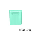 2 Layers Baby Kids Milk Powder Storage Box Food Formula Dispenser with Spoon Kitchen Storage Container