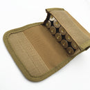 Tactical 600D 10 Round Shotgun Shotshell  Holder Molle Pouch Bag for 12 Gauge/20G Magazine
