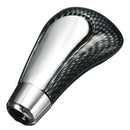 5 Speed Carbon Fiber Universal Car Manual Gear Shift Knob Shifter Lever M8 M10 M12