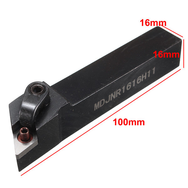 3pcs 16mm Turning Tool Holders Set MDJNL1616H11 MDPNN1616H11 MDJNR1616H11 Lathe Holder
