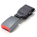 Universal 80cm Adjustable Car Seat Belt Extender Safety Seatbelt Extension Buckle Black Grey Beige