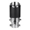 63mm Adjustable Angle Car Exhaust Muffler Pipe Tip Cover 100% Carbon Fiber Matte Black