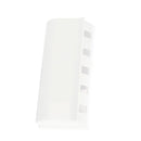 Automatic Toothpaste Dispenser 5 Electric Toothbrush Holder Set Wall Mount Stand White