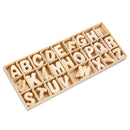 156X Wooden Scrabble Tiles Letters Puzzle Blocks Crafts Wood Alphabet Kids Early Education Toys Gift