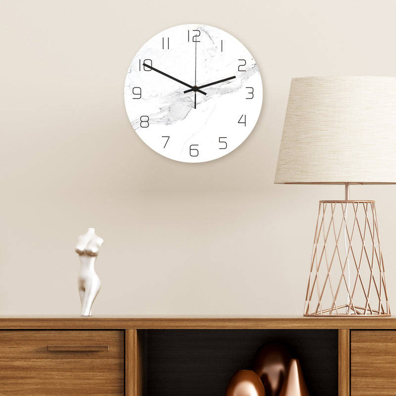 Loskii CC065 Creative Wall Clock Mute Wall Clock Quartz Wall Clock For Home Office Decorations