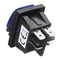 On-Off-On 4 Pin 12V LED Light Rocker Toggle Latching Switch Waterproof For Car Boat