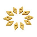 Drillpro 10pcs DNMG1104 Carbide Insert for MDJNCR1616H11 S20R-MDUNR11 Turning Tool