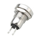 8mm Micro Push Button Switch Metal Reset Momentary Round 2 Pin 0.5A/250V AC