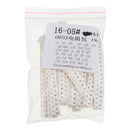 660Pcs 33 Values Each 20 Resistor 0603 SMD Resistor Kit Assorted Kit 1Ohm-1M Ohm 1%