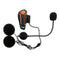 WT03 1000M Full-duplex 3 People Helmet Intercom Waterproof Motorcycle Headset Walkie Talkie With bluetooth Function