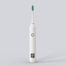 LCD Display Electric Sonic Toothbrush Super Power Recharge Household IPX7 Waterproof Adult Toothbrush