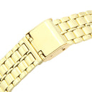 Men Fashion Digital Rectangle Dial Alarm Chronograph Alloy Band Sport Watch