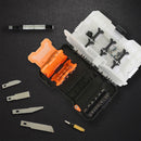 MINI MT34 34 in 1 Multifunction DIY Repair Tools Set Wrench Screwdriver Drilling Glue Blades Hand Tools for Phone PC Tablet