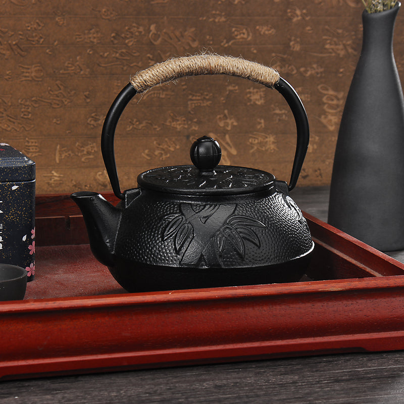 Cast Iron Kettle Tetsubin Teapot Comes Japanese Style Stove Tea Pot Holder