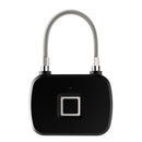 ANYTEK L13 Fingerprint Security Keyless Lock Plastic Three Color Light Wire Rope Lock 3M 10 Sets of Fingerprint lock Induction