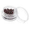 200Pcs Silicone Lined Nano Rings Beads 3.0mm Silicone Micro Bead For Nano Tip Hair Extensions