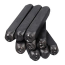 High Quality Durable Zinc Alloy 3mm 6mm 8mm Letter Digit Sets Punch Leather Craft Tools Kit