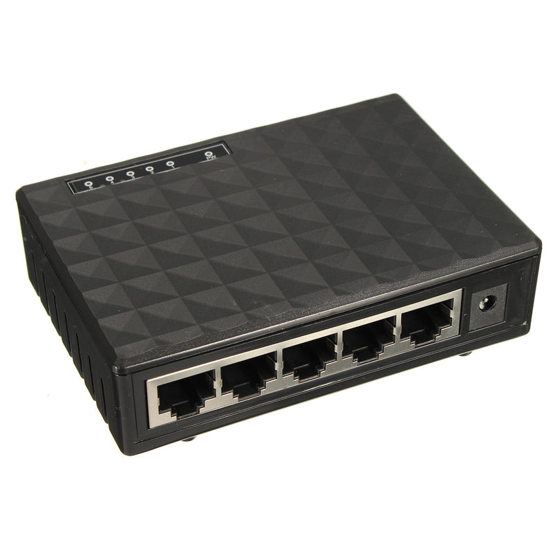 5-Port RJ45 10/100/1000Mbps Gigabit Ethernet Network Switch Hub