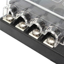DC 32V 8 Way Terminals Circuit Car Boat Insert ATC ATO Fuse Box Block Holder