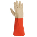 Fireproof Work Gloves Durable Cow Leather Anti-Heat Flame Retardant Safety Gloves