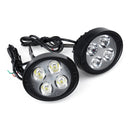 7 Inch Motorcycle Headlights Super Bright LED DRL Bulb With Switch