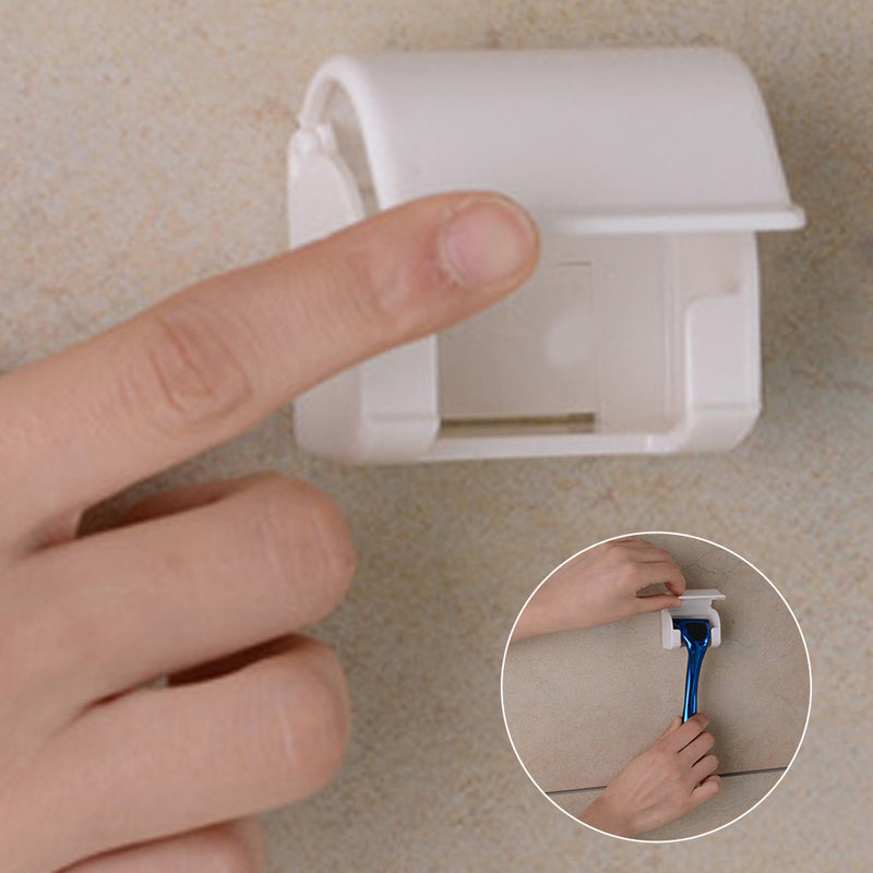 Honana BX Shaver Suction Cup Razor Rack Bathroom Sticky Razor Holder Shaver Hanging Storage Rack