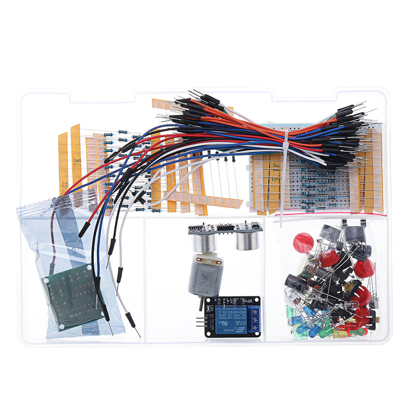 Geekcreit UNO Project The Most Complete Starter Kits For  UNO R3 Mega2560 Nano With Power Supply Stepper Motor Plastic Box