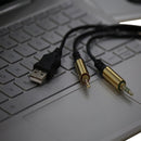A60 Gaming Headphone USB 7.1 Channel RGB Light Over-ear Stereo Headset for Laptop Computer