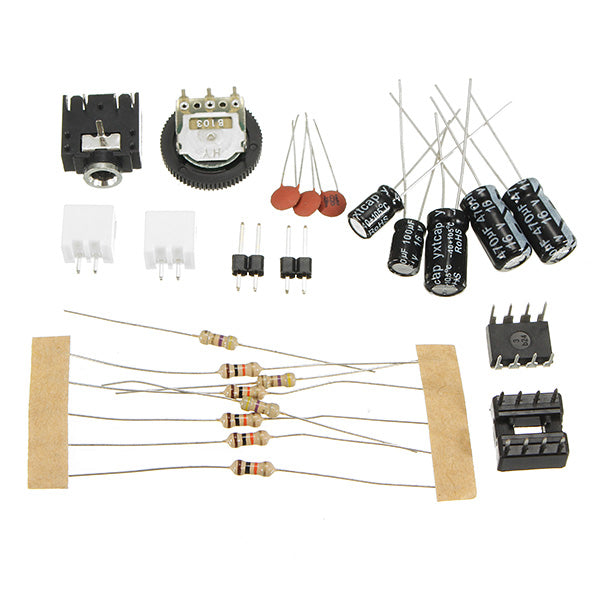 3Pcs TDA2822 Power Amplifier Audio Stereo Module DIY Kit Electronic Learning Suite