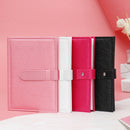 Jewelry Storage Book PU Leather Travel Portable Case Holder Earring Organizer